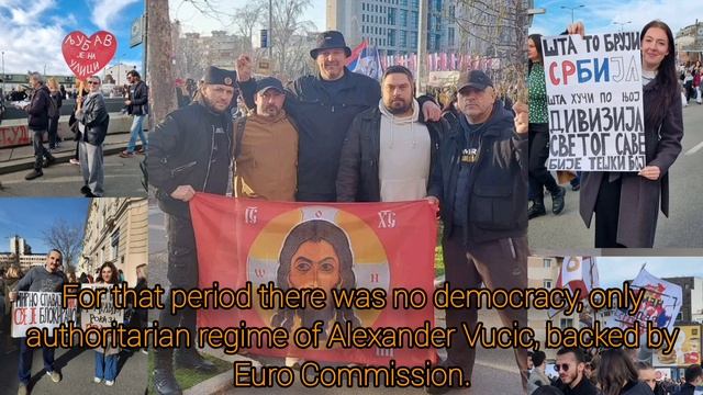 Protests agains Vucic in Serbia / Протести против Вучића у Србији