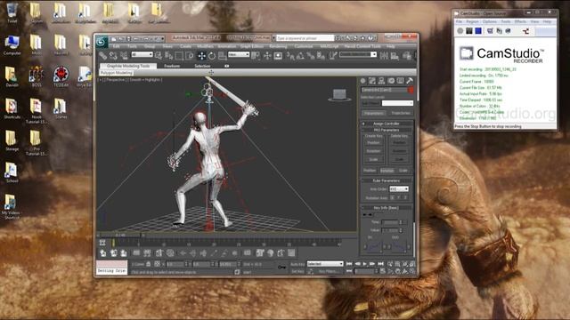 Учебное пособие по анимации Skyrim, Часть 2