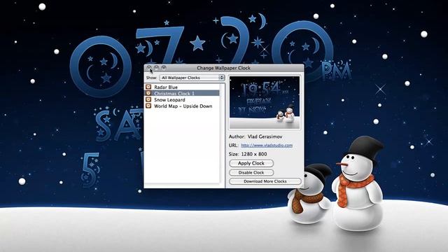 Put a Clock on Your Desktop