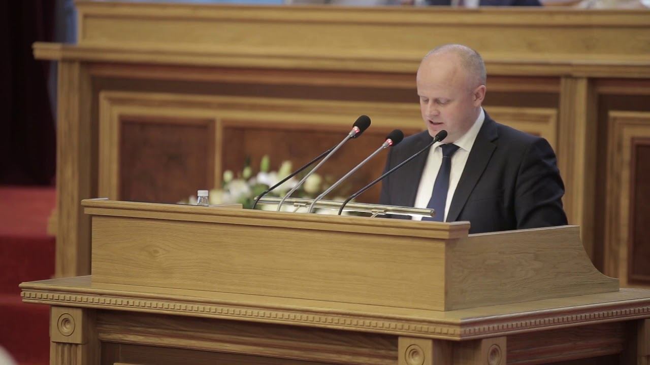 Выступление Леонида Вячеславовича Политова на 230-летии ЦДУМ России.