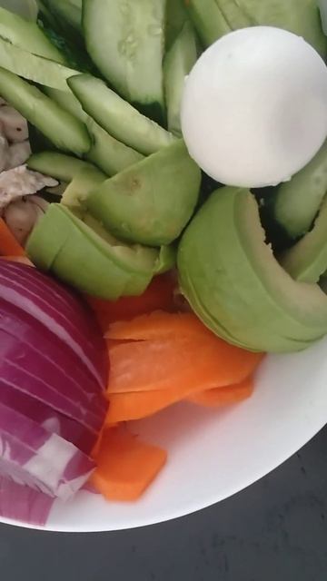 My Low Carb Salad  style Diet