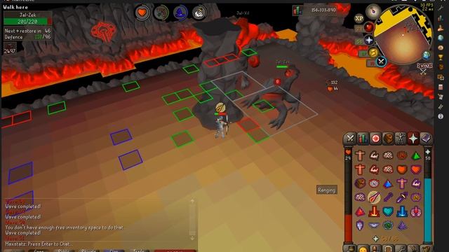 Maxstatz Inferno Attempt on Task OSRS