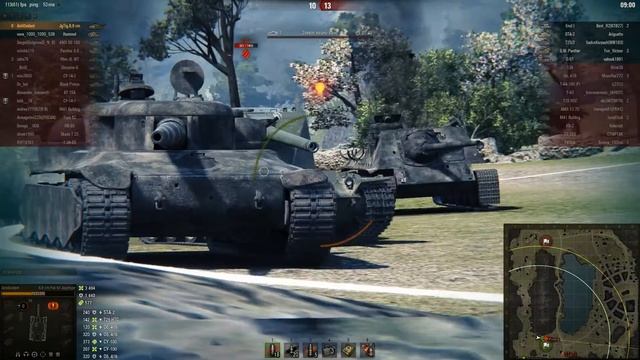 8,8 cm Pak 43 Jagdtiger, Ласвилль, Стандартный бо
