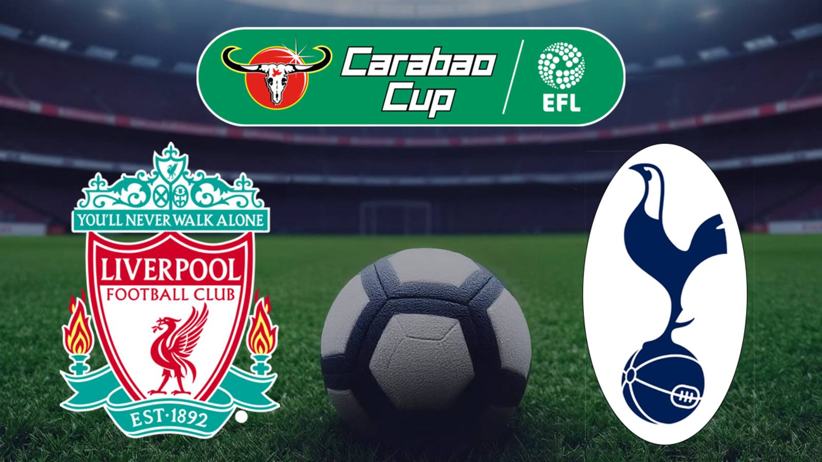 Ливерпуль vs Тоттенхэм - Carabao Cup (Основные моменты)