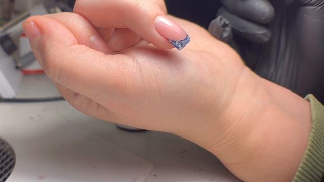Выкладной френч🩵💅🏼