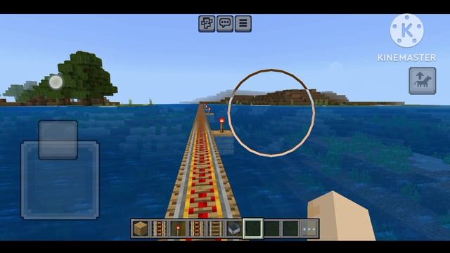 Моя железнодорожная линия в Майнкрафте