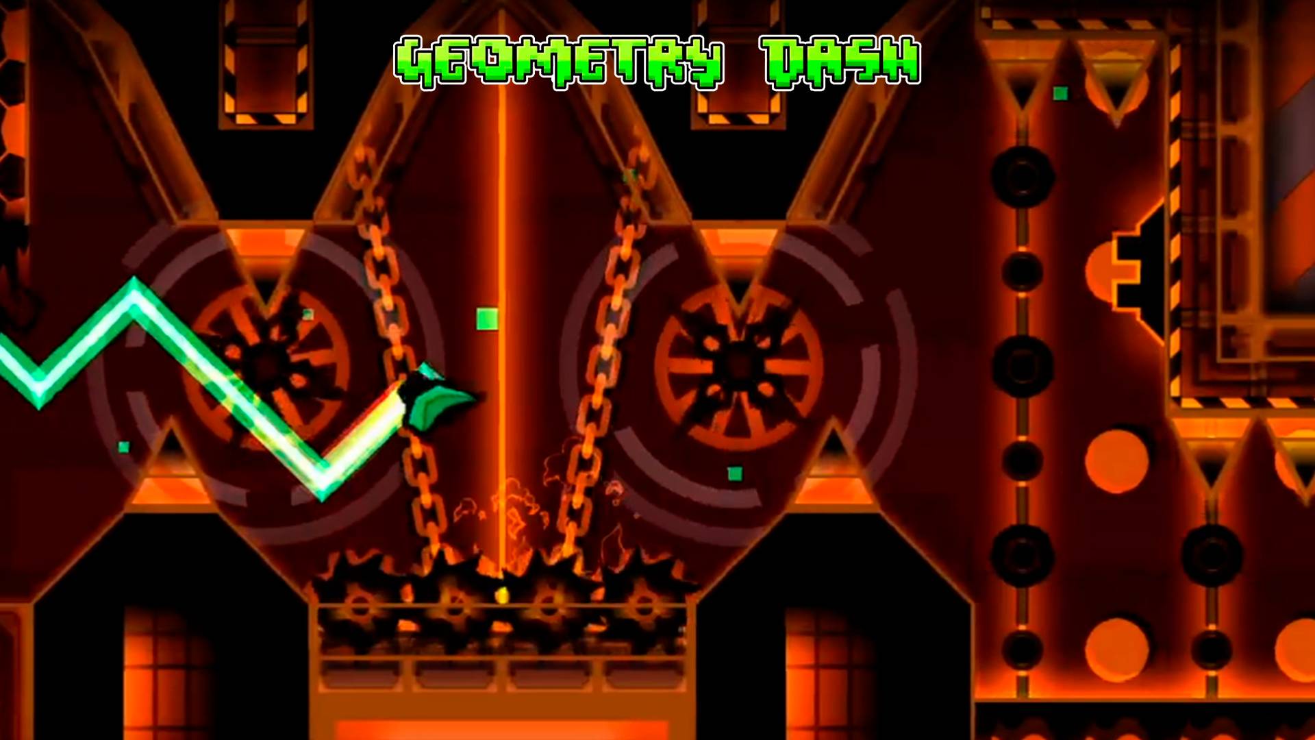 😈 Geometry Dash - (Названия Уровня: Triple flask) #73
