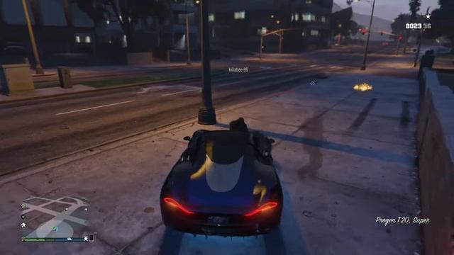 Grand Theft Auto V did I kill home with the street pole?