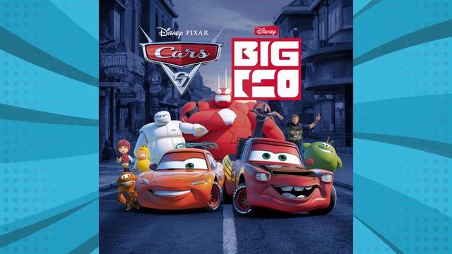 AI Disney Pixar Posters - AI is so wild  Cars and BIG HERO