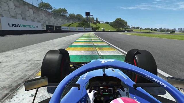 Luke Rosella Pole Lap | LVF1 2023 Brazilian Grand Prix