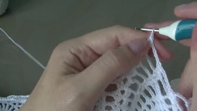 Скатерть простая для начинающих. Часть 15.