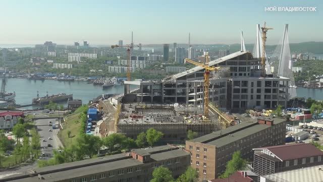 Владивосток вид с сопки Орлиное гнездо 23 мая 2023.