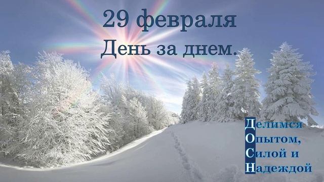 29 февраля. День за днем.