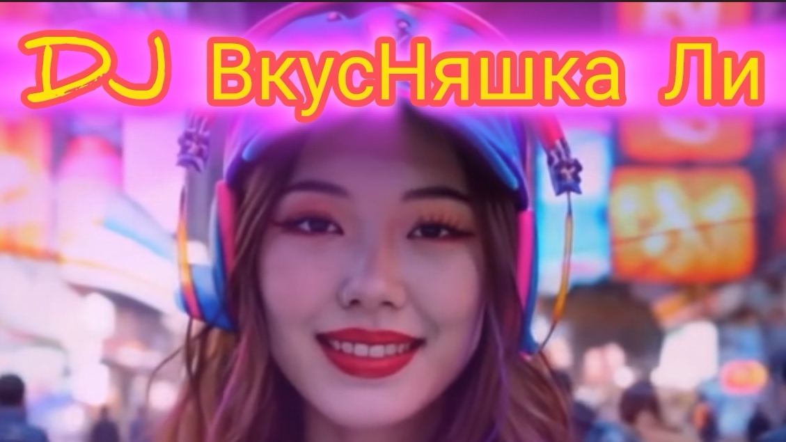 #Бонус-трек #3 DJ ВкусНяшка Ли *Вайб в ночном городе* #Нейроклип #Нейропесня #Нейросеть