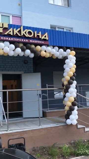 Оформление Шарами на открытие Магазина