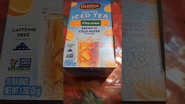 Celestial Seasonings Citrus Sunshine iced tea
