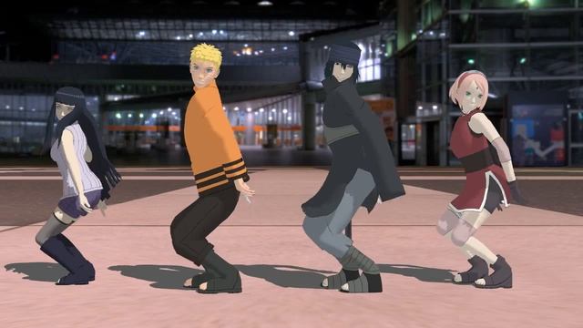 [MMD] Naruto, Hinata, Sasuke, Sakura - I'm So Hot (Momoland)