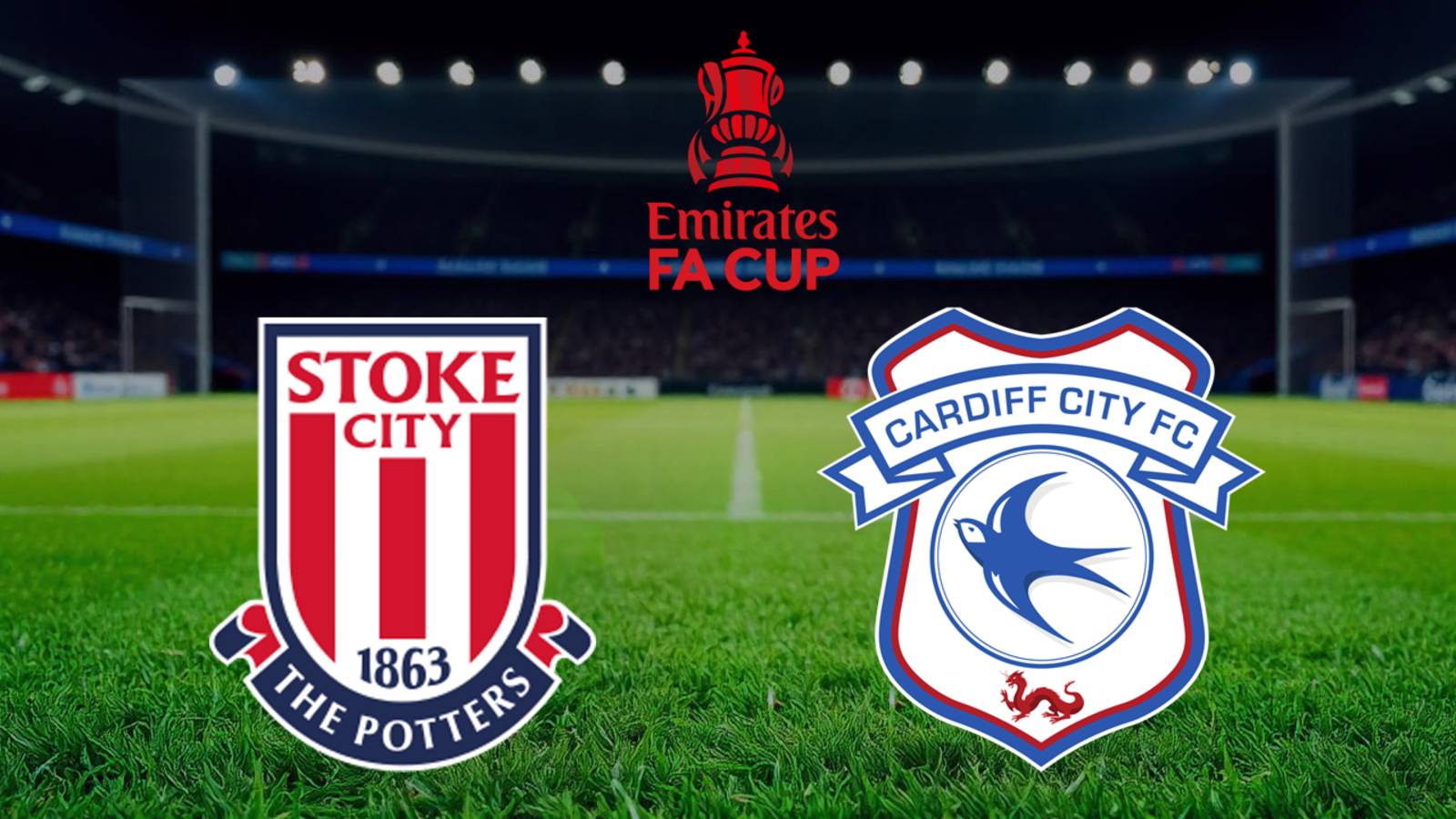 Сток Сити v Кардифф Сити - FA Cup (Ключевые моменты)