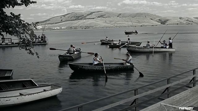 История курортов Банное и Абзаково, оживление старых фотографий