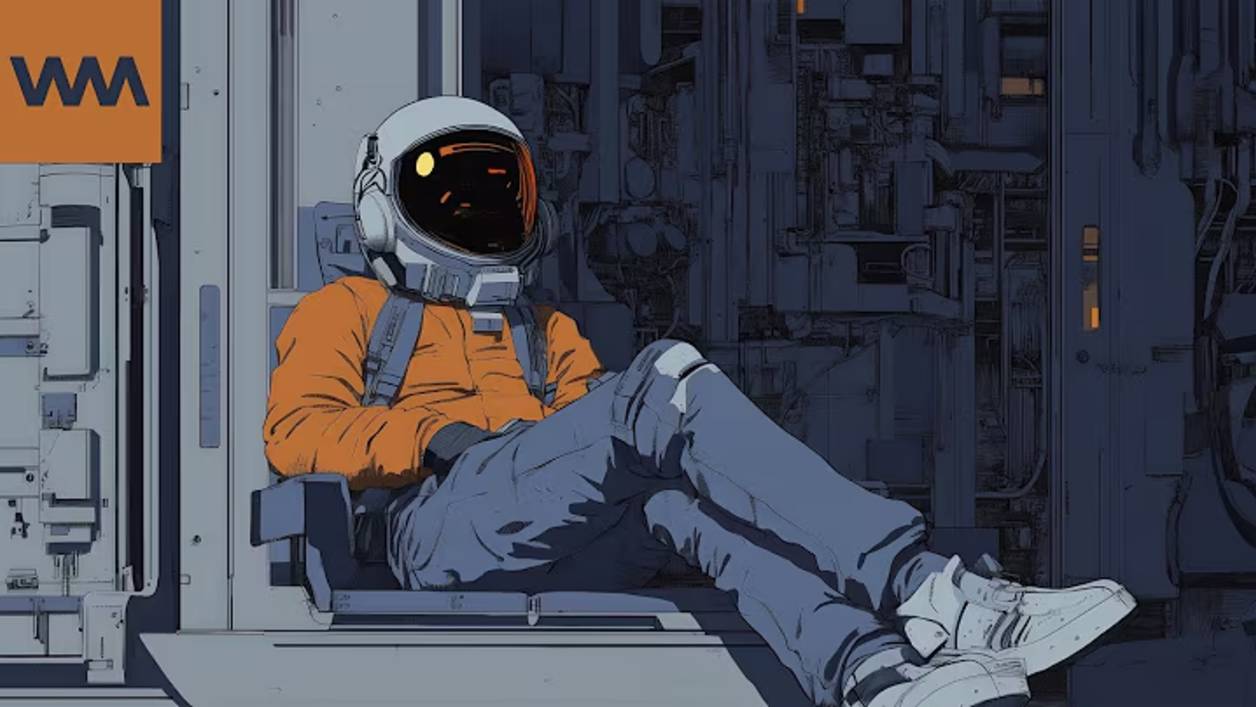 [4K] THE CHILLEST LOFI IN THE UNIVERSE // featuring the best sci fi images