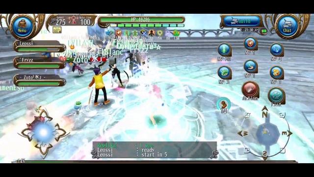 Toram Online | Lv 280 Growler Bison - Support POV Guild Raid!