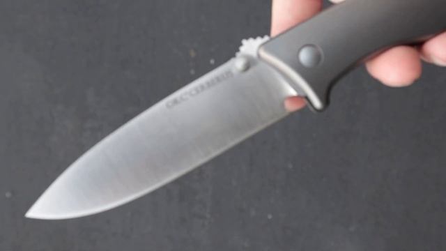 Ontario Cerberus Titanium Folding Knife | 1 Minute Preview | Atlantic Knife