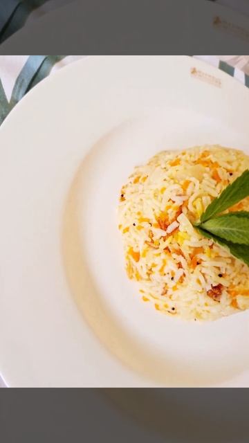 Carrot rice.