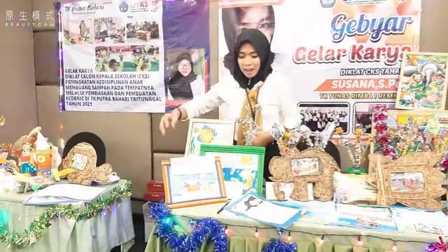 Gelar Karya diklat CKS th 2021 di alana hotel solo Susana,S.Pd