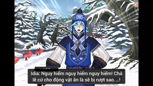 [Twisted Wonderland] Idia Shroud SR Apple Boa vietsub