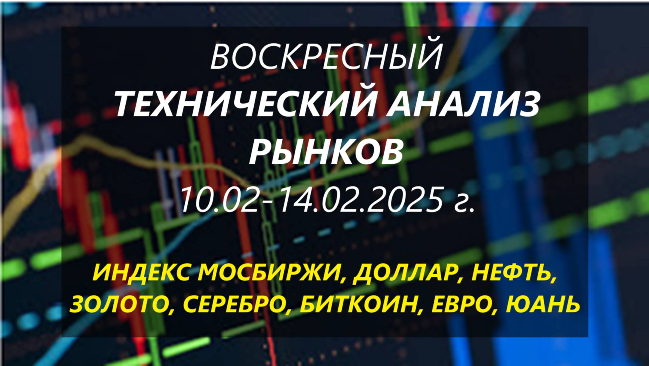 Воскресный технический анализ рынков на неделю 10.02-14.02.25 г.