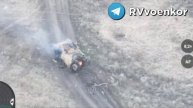 🇷🇺🔥🏴⚡Спецназ сжигает бронетехнику врага, поддерживая наступление за Новым Комаром