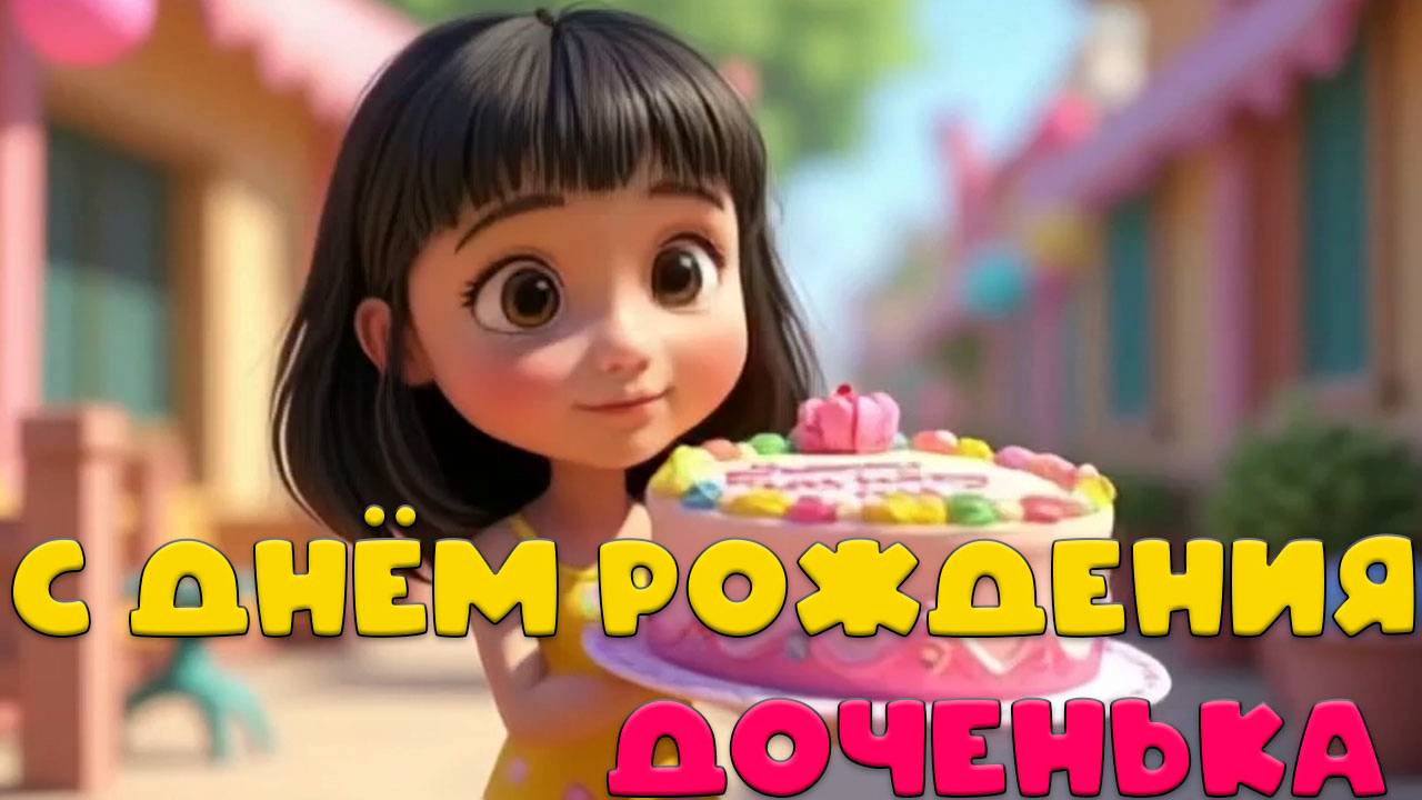 День рождения девочка