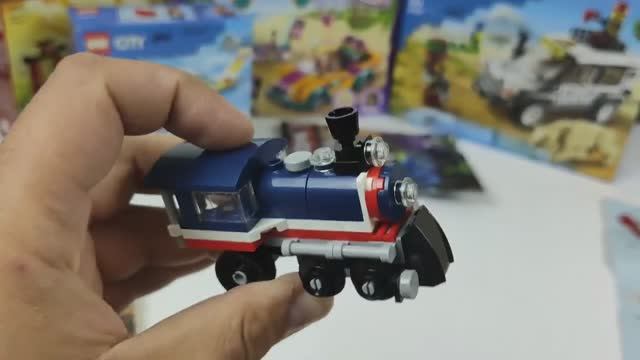 ЛЕГО в Пятерочке поезд! LEGO CREATOR 30575!