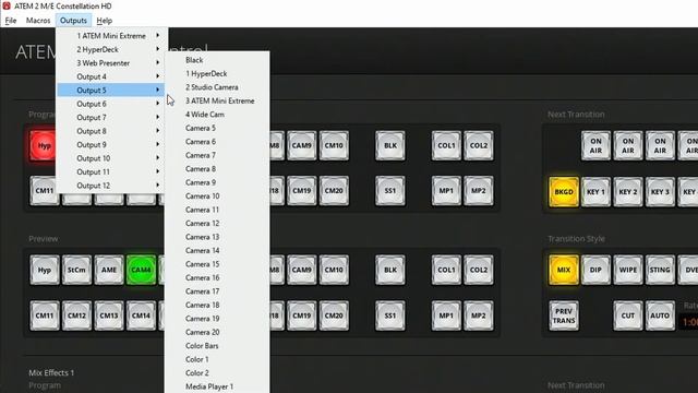 ATEM 2 M/E Constellation HD - Walk-through