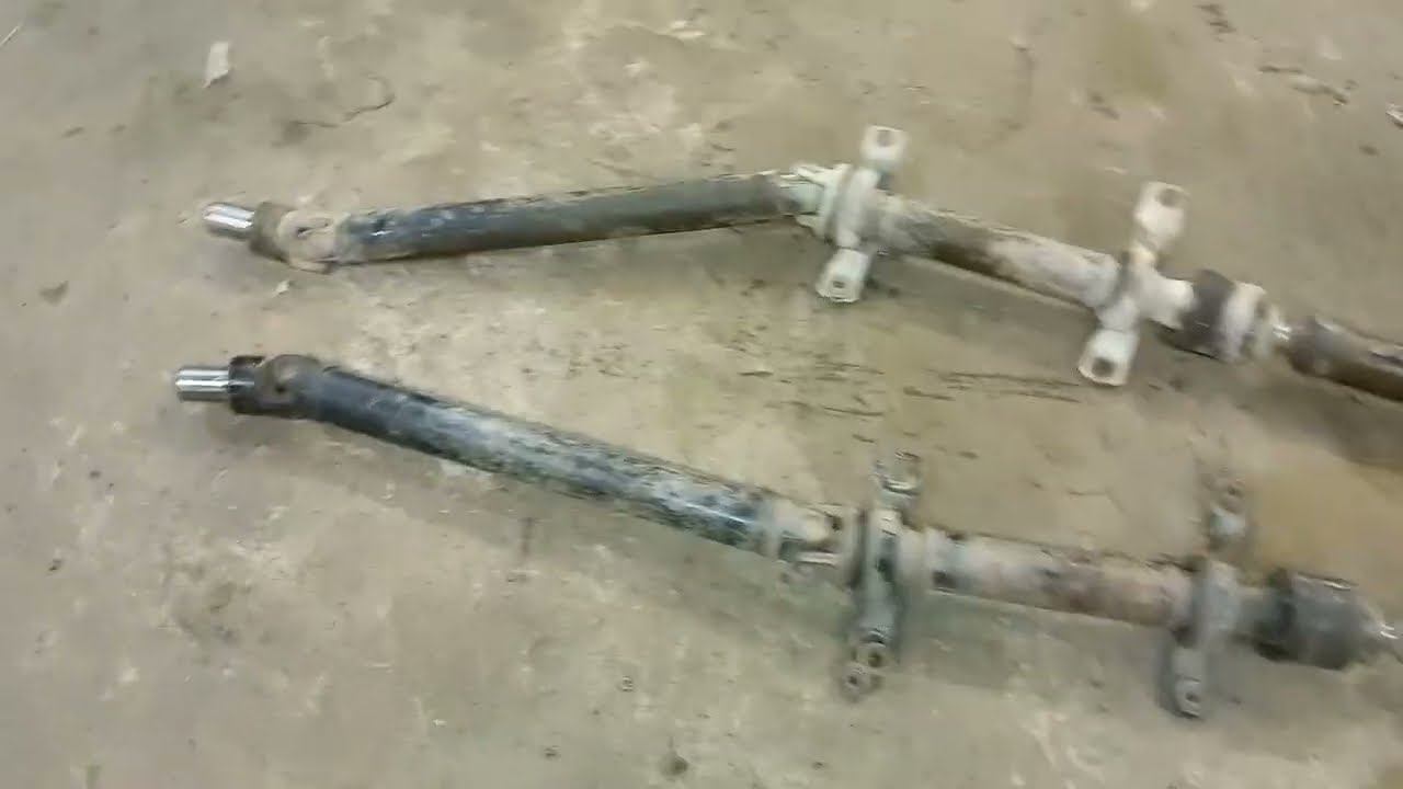 карданный вал mitsubishi outlander . видео для drom sto.razborka