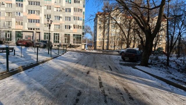 Белгород 2025. Прогулка по улице Парковая.