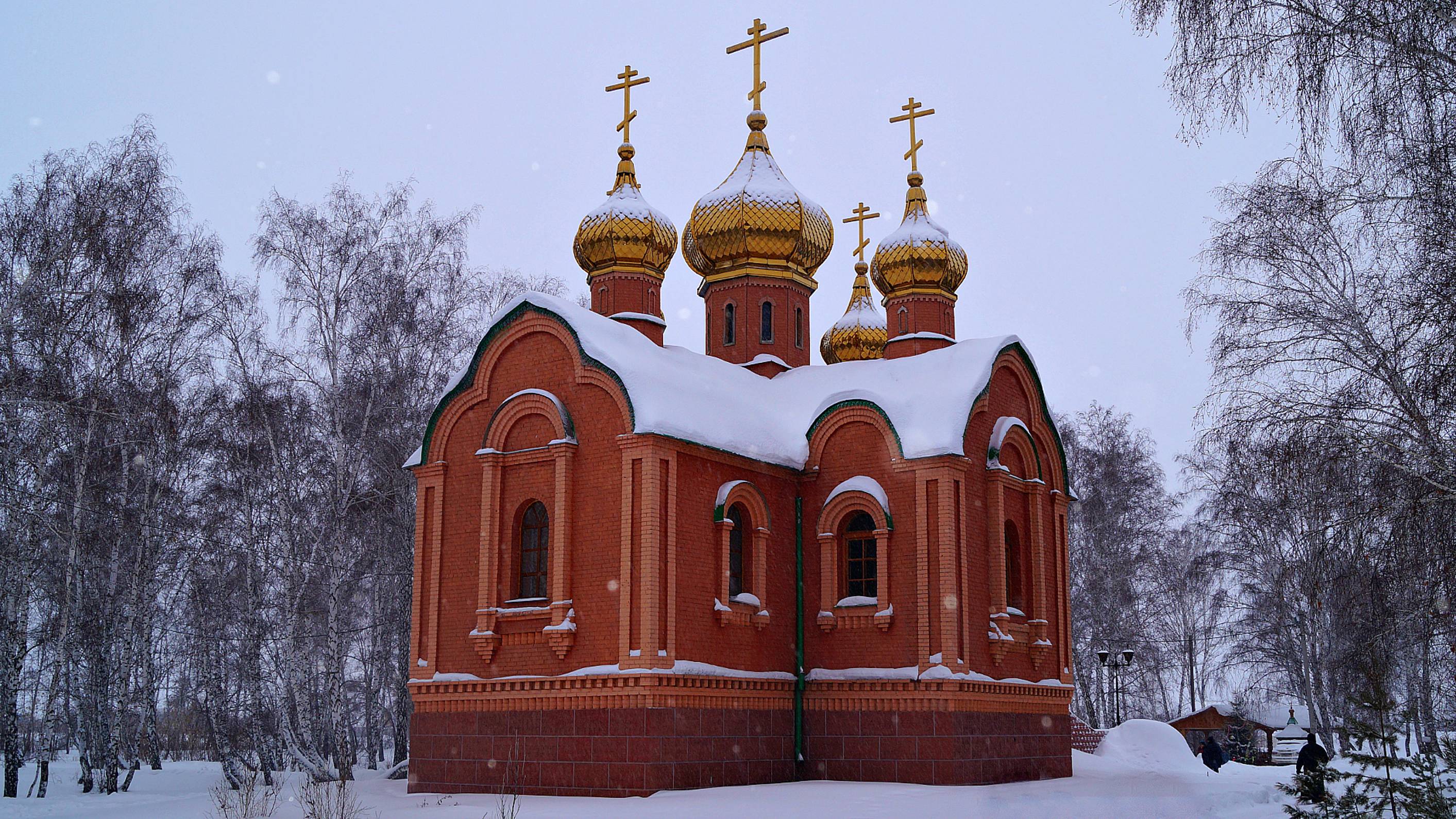 Ачаирский Монастырь - Крещение !!! Омск - 2015.
