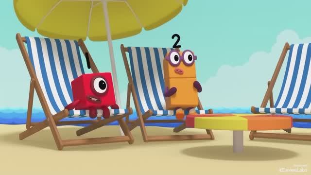 Numberblocks на русском l Сезон 6 Серия 3. Отдыхай и считай! l Соединяющиеся кубики Намберблокс