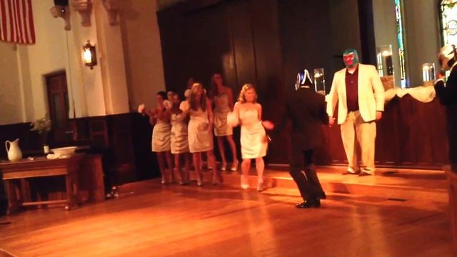 Erica and Jose Pedraza's Wedding- the Harlem shake