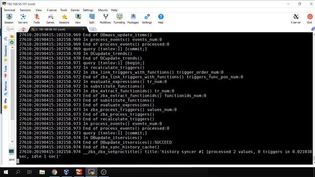 Zabbix Runtime Commands