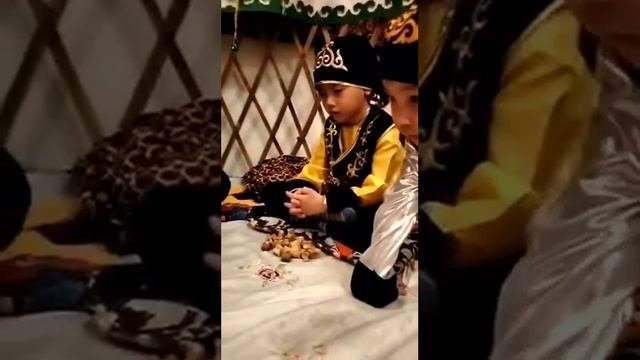 Қадыр Мырза Әлі атындағы ЖББҚОМ мектепалды даярлық"Б" тобы. "Ханталапай" ұлттық ойыны