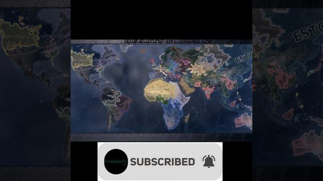 hearts of iron 4 but it's a battle royale [242] [Ai only] [Random Country Placement] #Shorts