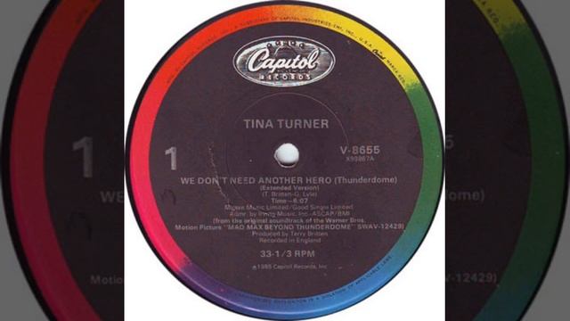 Tina Turner - We Don't Need Another Hero (Thunderdome) (Extended Version)