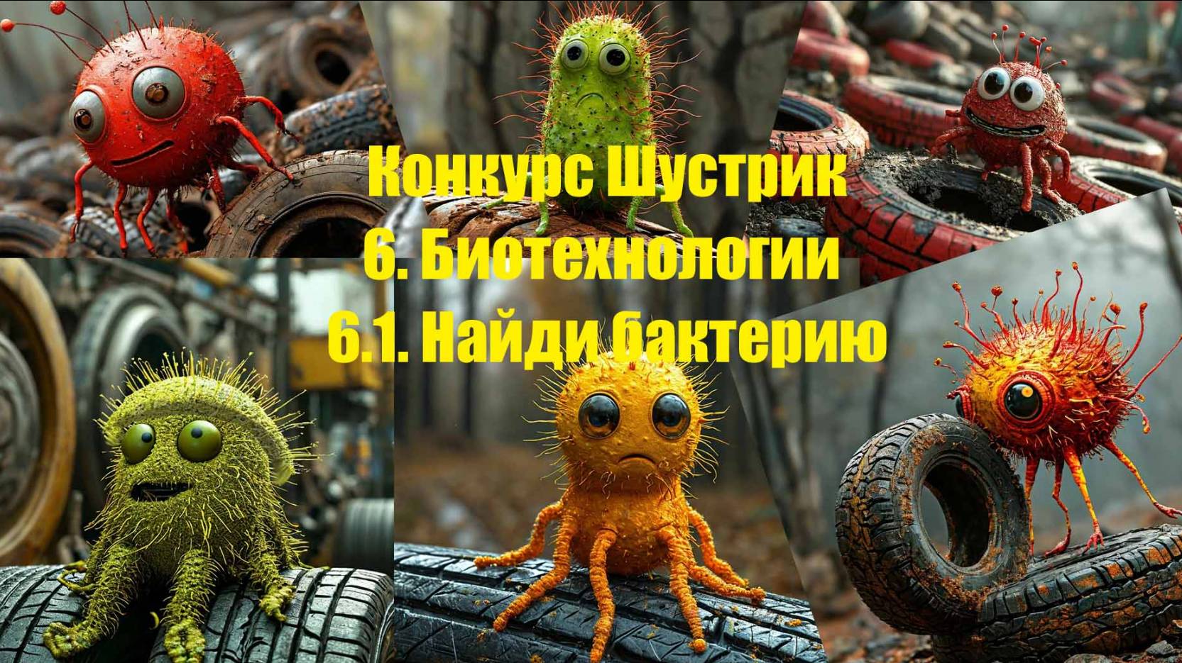 Конкурс Шустрик 2025 - 6. Биотехнологии 6.1. Найди бактерию