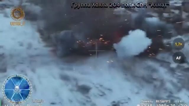 💥☠️⚡Уничтожение оккупантов и американского вооружения в Курском приграничье.