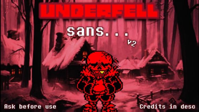 Underfell AU - sans... v2 - ask before use