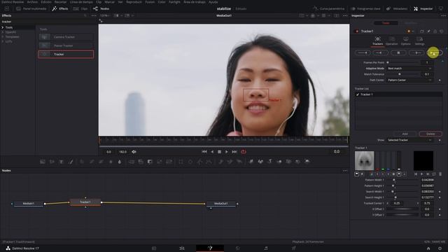 LOCKED-ON STABILIZATION EFFECT Davinci Resolve Tutorial