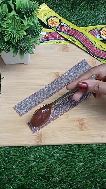 #shorts Ever tried Chupa Chups Chocolate 🍫 Roll 🤗🤩 #viral