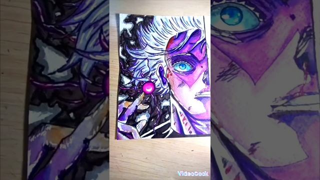 рисунок Годжо и Сукуна