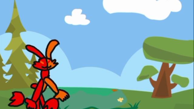 Анимация с моими персами фантастическими кроликами